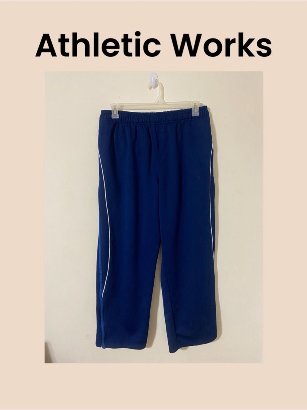 Athletic Works Track Pants Size Large